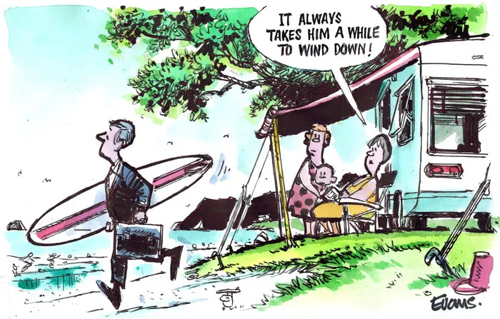 Evans, Malcolm Paul, 1945- :Holiday Wind Down. 26 December 2013