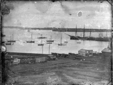 Image: Queen Street Wharf and the Waitematā Harbour