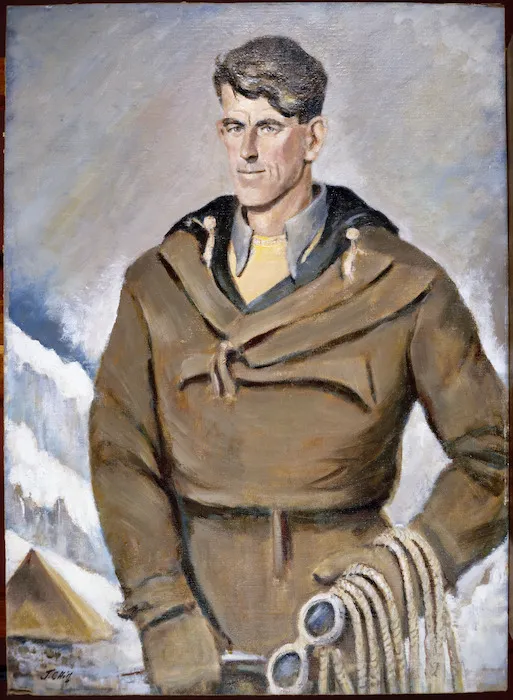 Hill, John Cecil, 1889-1974 :Sir Edmund Hillary [ca 1953]