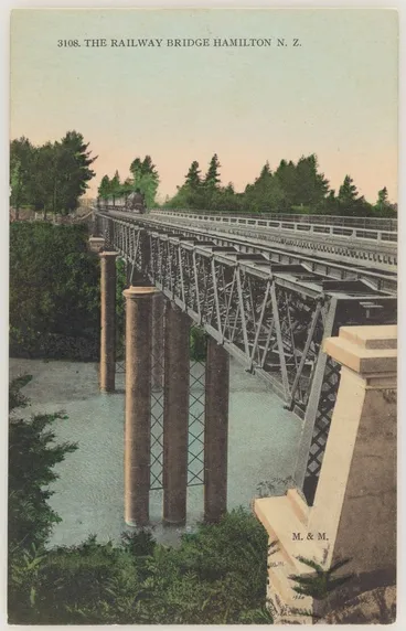 Image: The Railway Bridge, Hamilton, New Zealand