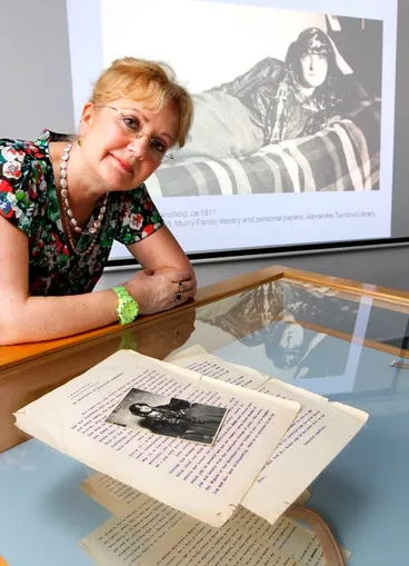 Image: New Katherine Mansfield story, Alexander Turnbull Library, 2013