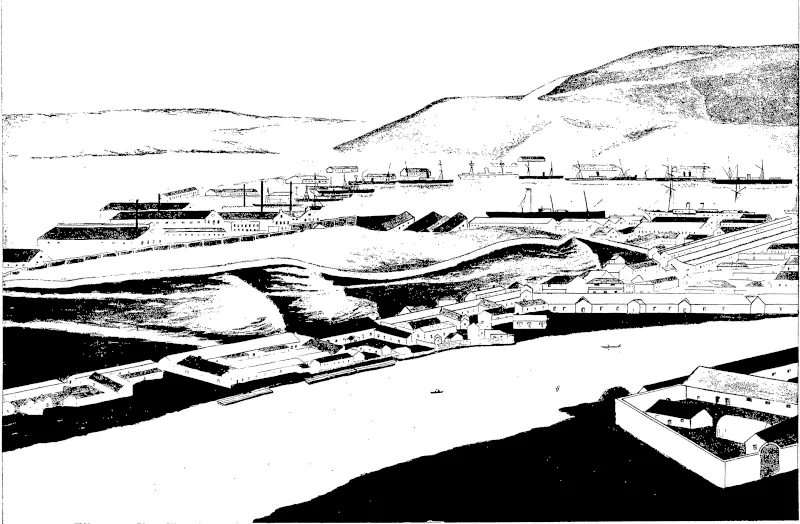 VIEW OF PORT ARTHUR, THE SCENE OF THE RECENT NAVAL ENGAGEMENT BETWEEN RUSSIA AND JAPAN (Otago Witness, 17 February 1904)