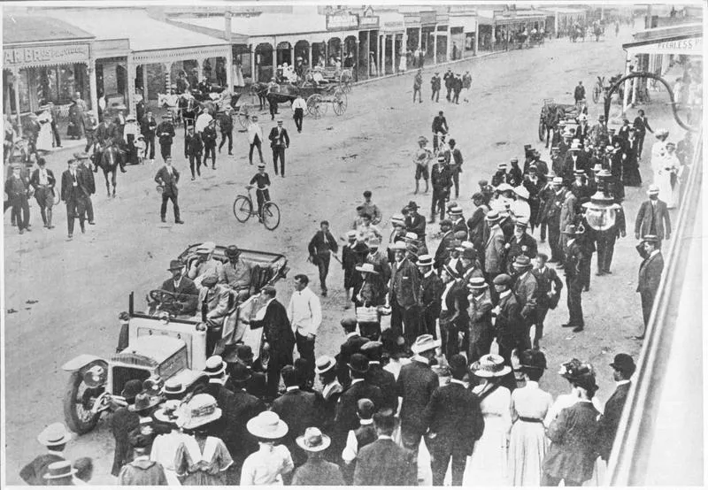 Lord Kitchener arrives