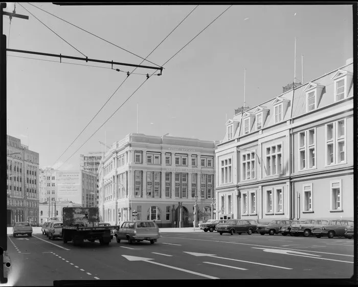 Wellington Harbour Board Wharf Offices and Bond Store, Jervois Quay and Customhouse Quay