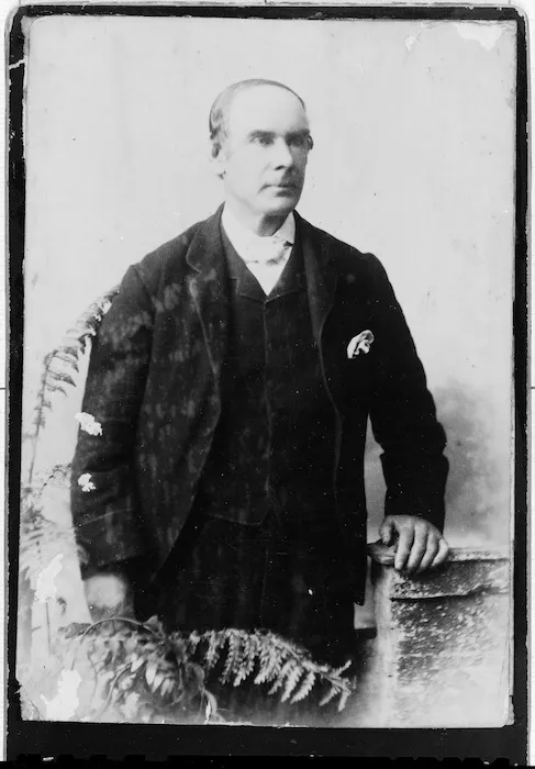 Portrait of Thomas Bevan - Photograph taken by Wrigglesworth & Binns