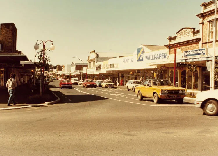 King Street, Pukekohe, 1983.