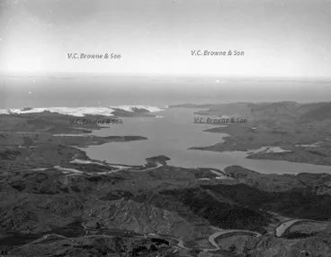 Image: Looking SSW down Hokianga Harbour. Tapuwae Rive... (PB0005/13)
