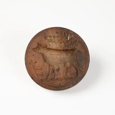 Image: Butter Stamp, Cow Design