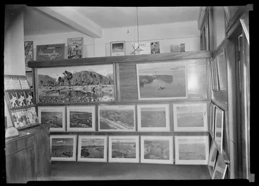 Image: Framed photographs hanging at Whites Head Office, Dilworth building, Auckland