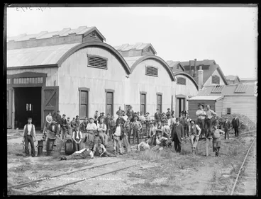 Image: Railway Workshops, Petone, Wellington