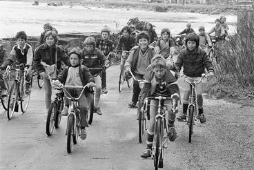 BMX bikes and 10-speeds Image: BMX bikes and 10-speeds