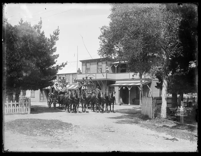 View of Springfield Hotel, Malven, Canterbury