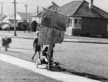 Image: Racing trolley, 1957