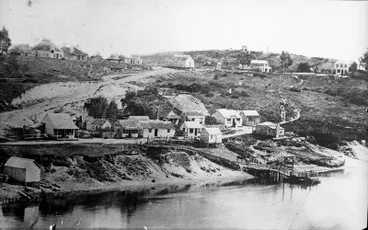 Ferrybank landing late 1860s/early 1870s Image: Ferrybank landing late 1860s/early 1870s