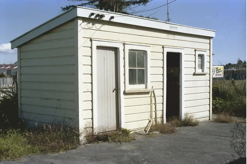 Photograph of station toilet block