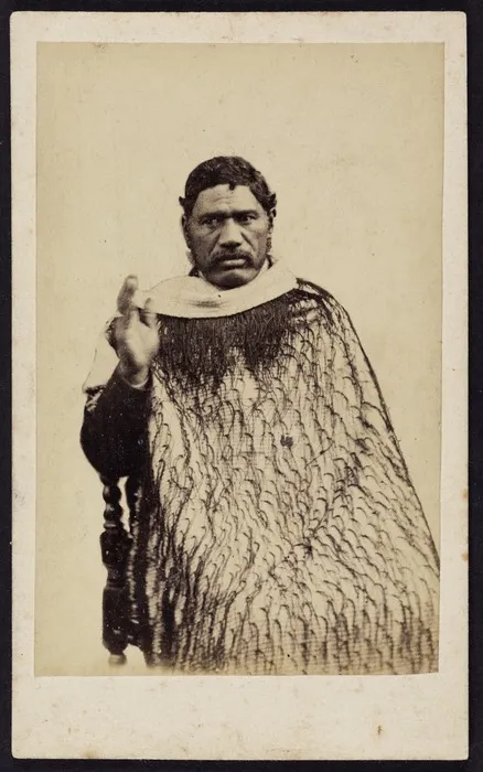 Photographer unknown :Portrait of Te Ua Haumene