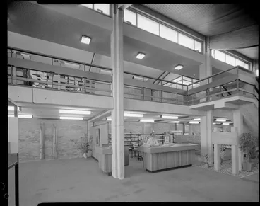 Image: Public library, interior, Gisborne