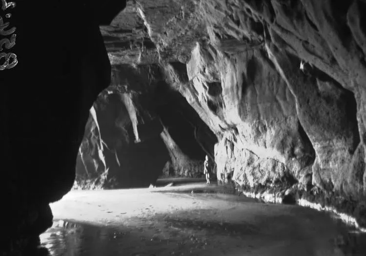 Cave, Muriwai Beach.