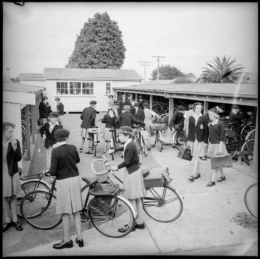"Arriving for the new School Year" PN Girls' High School