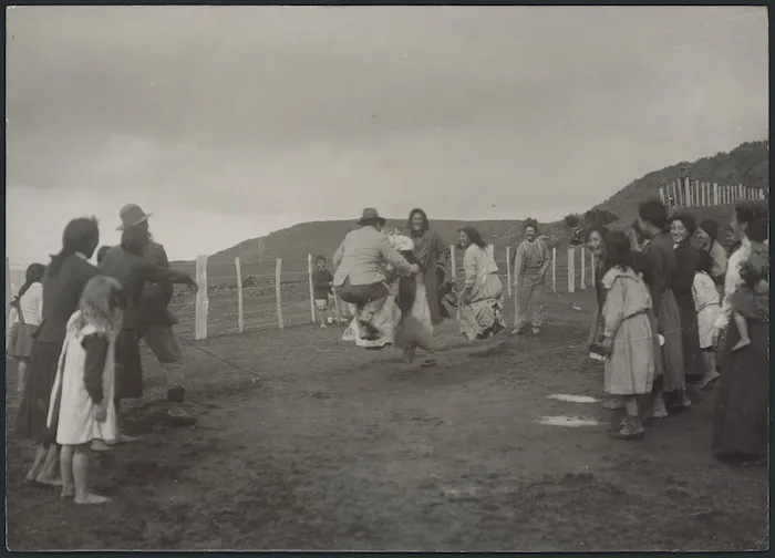 Skipping, Reporua School, Arbour Day