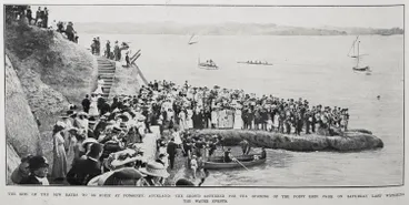 Image: The Site Of The New Baths To Be Built At Ponsonby, Auckland