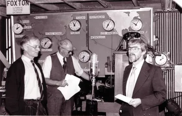 Image: Radio Foxton Studio, 1980's-90's