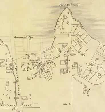 Image: Detail of Auckland plan