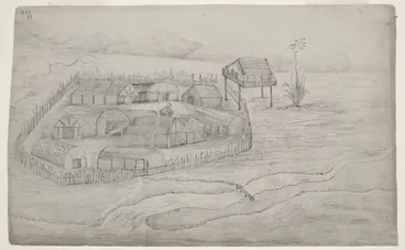Image: [Hilliard, George Richard] b 1801 :[Te Aro Pa] 1841