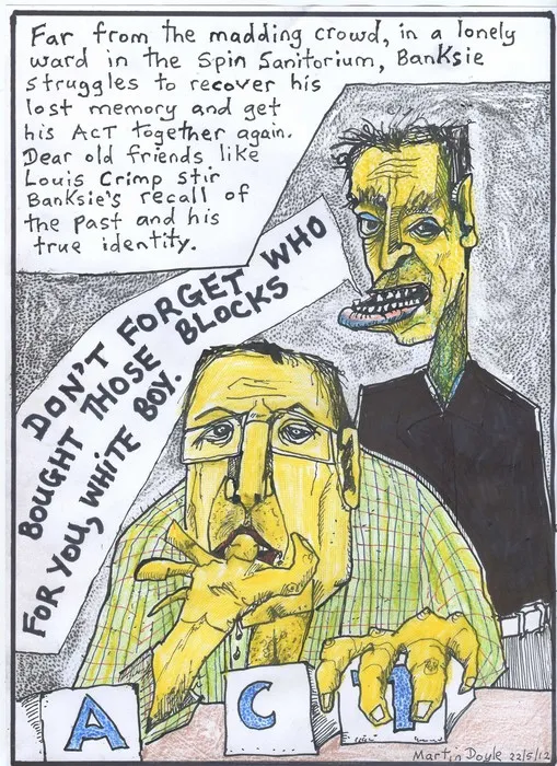 Doyle, Martin, 1956- :Don't forget Louis Crimp. 22 May 2012