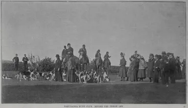 Image: Pakuranga Hunt Club: Before the Throw off