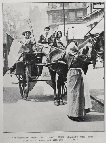 'Suffragette week' in London Image: 'Suffragette week' in London