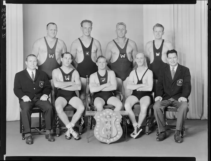 Wellington wrestling representatives 1965