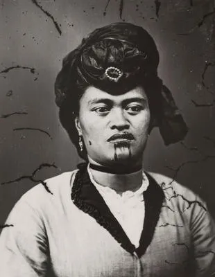 Maori Woman with Moko