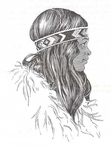 Sketch of Rahera te Kahu-hiapo, chieftainess of the Ngati-Pikiao tribe