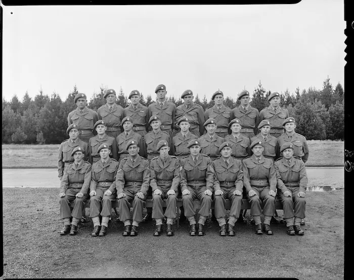 New Zealand Army SAS group photograph