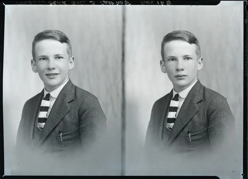 Film Negative: Master David Ashe (twin negative)