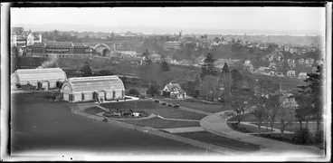 Image: Wintergardens from the Auckland War Memorial Museum, 1931