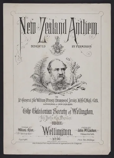 Image: Onward! New Zealand / words by William Allan ; music by John McGlashan.