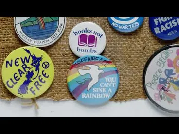 Image: Tiny activism: the power of badges