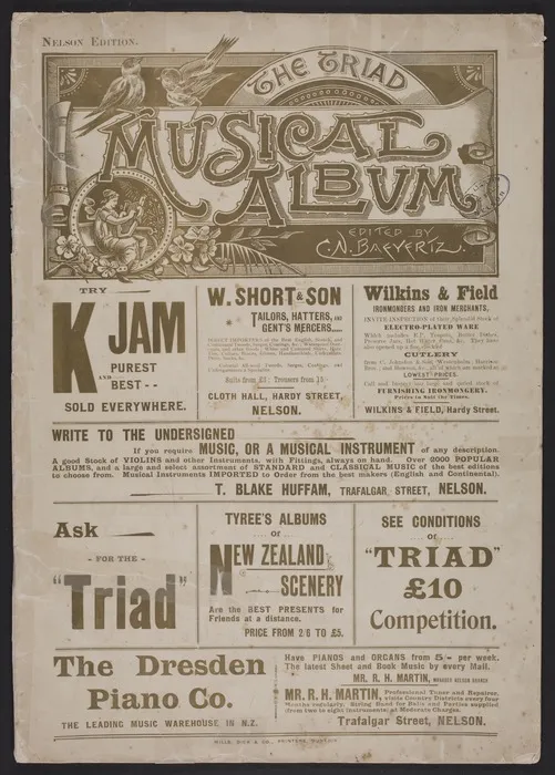 The Triad musical album / edited by C.N. Baeyertz.