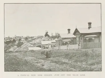 A typical new side street, just off the tram line Image: A typical new side street, just off the tram line