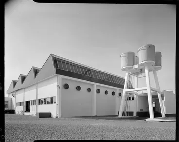 Image: Tanks and boiler house of laundry, Masterton Hospital, Wairarapa