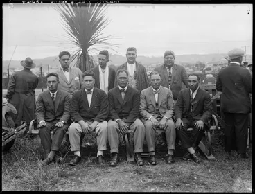 Image: Maori tennis team
