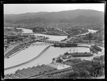 Gisborne from Kaiti Hill, 1934 Image: Gisborne from Kaiti Hill, 1934