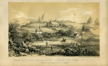 Image: "Mount Eliot lately purchased by his Excellency - Sir George Grey G.C.B."