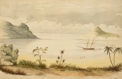 View from Waiheke towards Coromandel Harbour