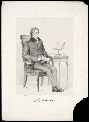 Image: Phillips, Henry Wyndham, 1820-1868 :John Richardson. Drawn from life by H W Phillips; on stone by R J Lane, A.R.A. J Graf, Printer to the Queen [ca 1838-1841]