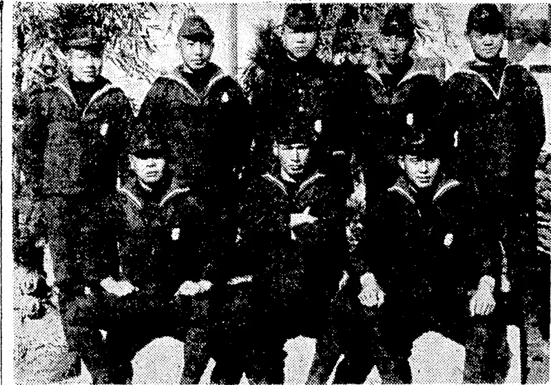 A photograph found in a Japanese pill-box on Tarewa Island. (Evening Post, 05 February 1944)