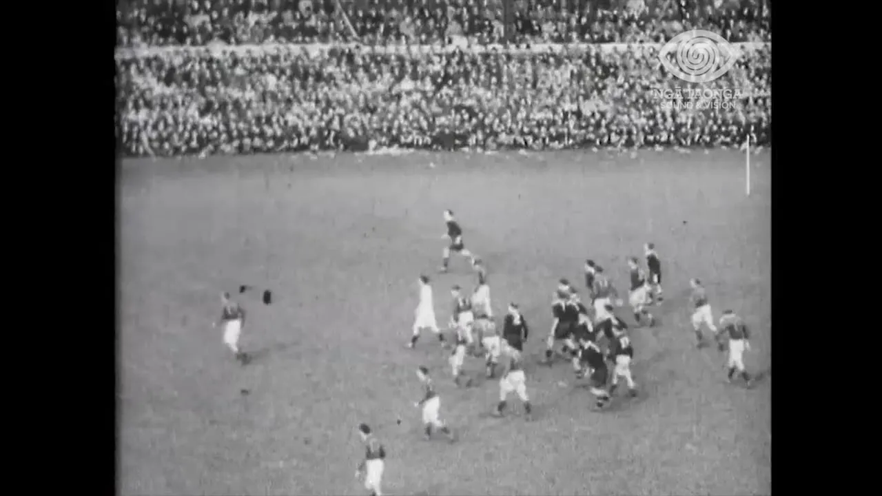 SPRINGBOKS V NEW ZEALAND 1ST TEST, 1937