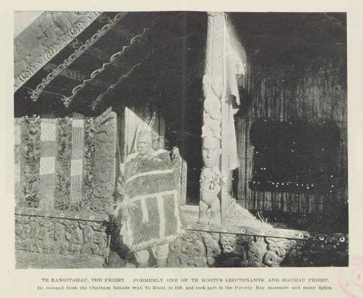 Te Rangitahau, The Priest